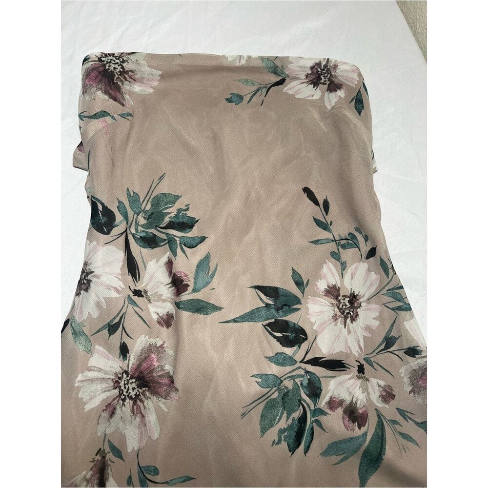 JLUXLABEL Blush Floral Strapless Maxi Dress Romantic Garden Party NWT Size S - Picture 10 of 15